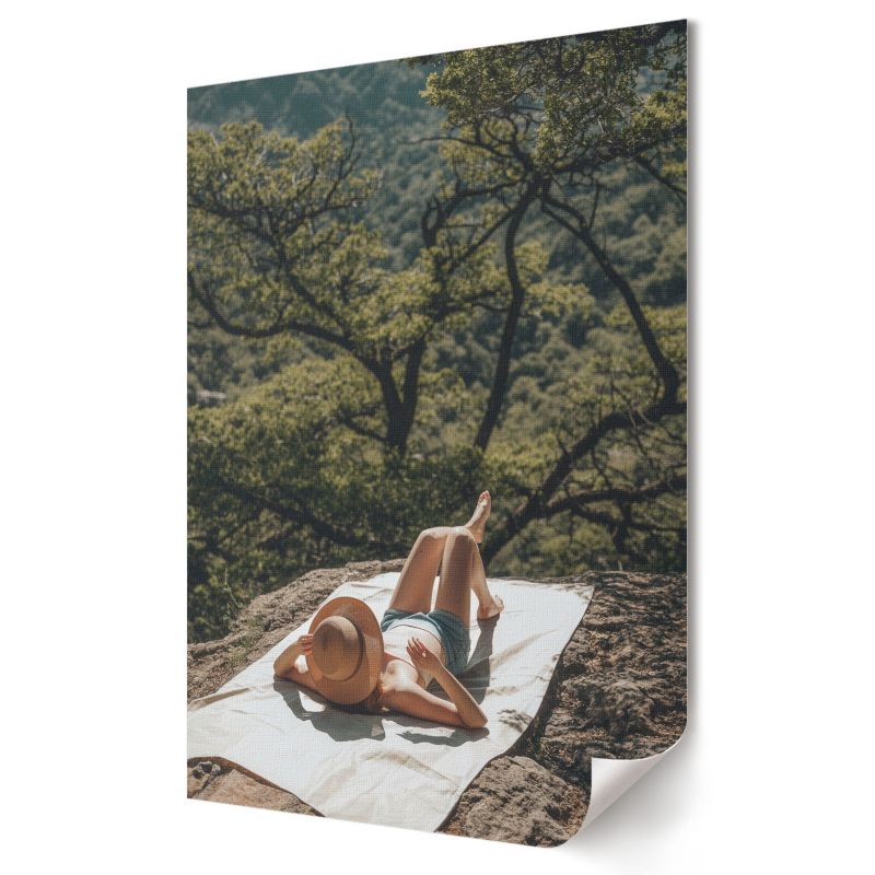 Plakat canvas Wallfluent Format A2 Letni relaks Kolektyw Quiet Matter 1 szt.