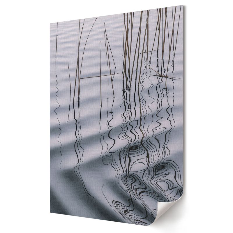 Plakat Wallfluent Format A3 Fale na jeziorze Artysta Katy Owens 1 szt.