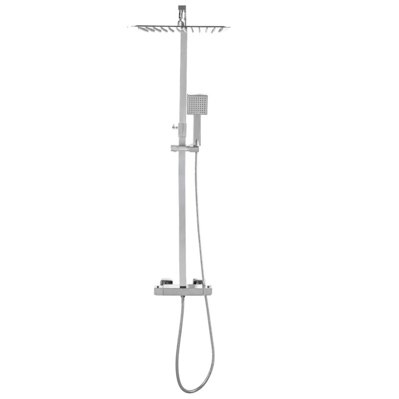 Zestaw prysznicowy GOBA-THERM-25- Yoka Home bateria termostat deszczownica chrom- 1 szt.