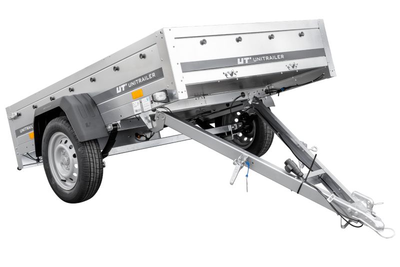 Przyczepka jednoosiowa na resorach Unitrailer GARDEN 201/R KIPP 200x125 1 szt.