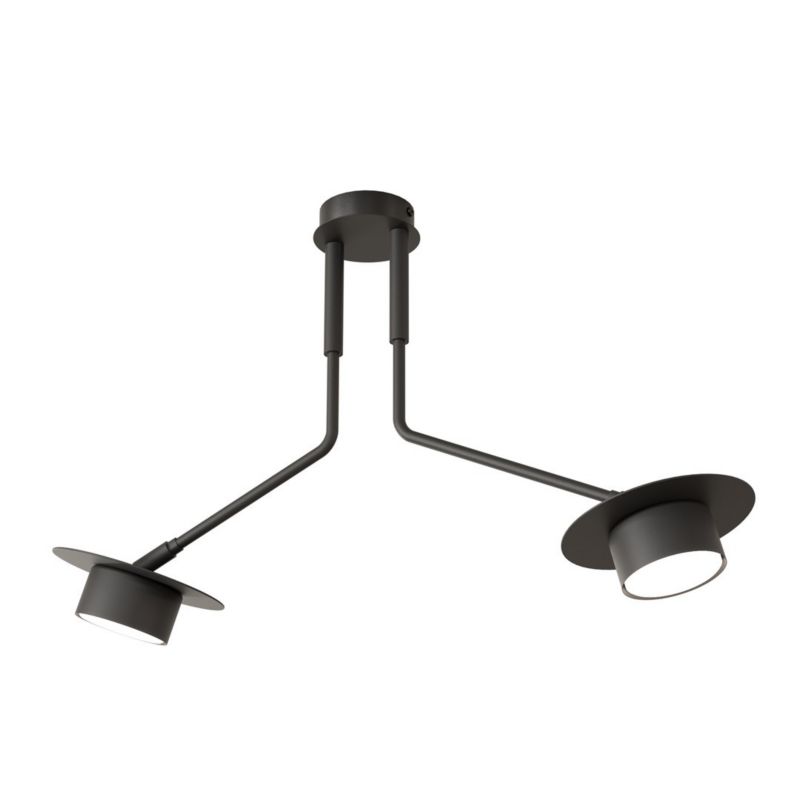 Lampa wisząca Emibig MIZU czarna 2xGX53x10W IP20 wym:38x60x15cm - 1 szt.
