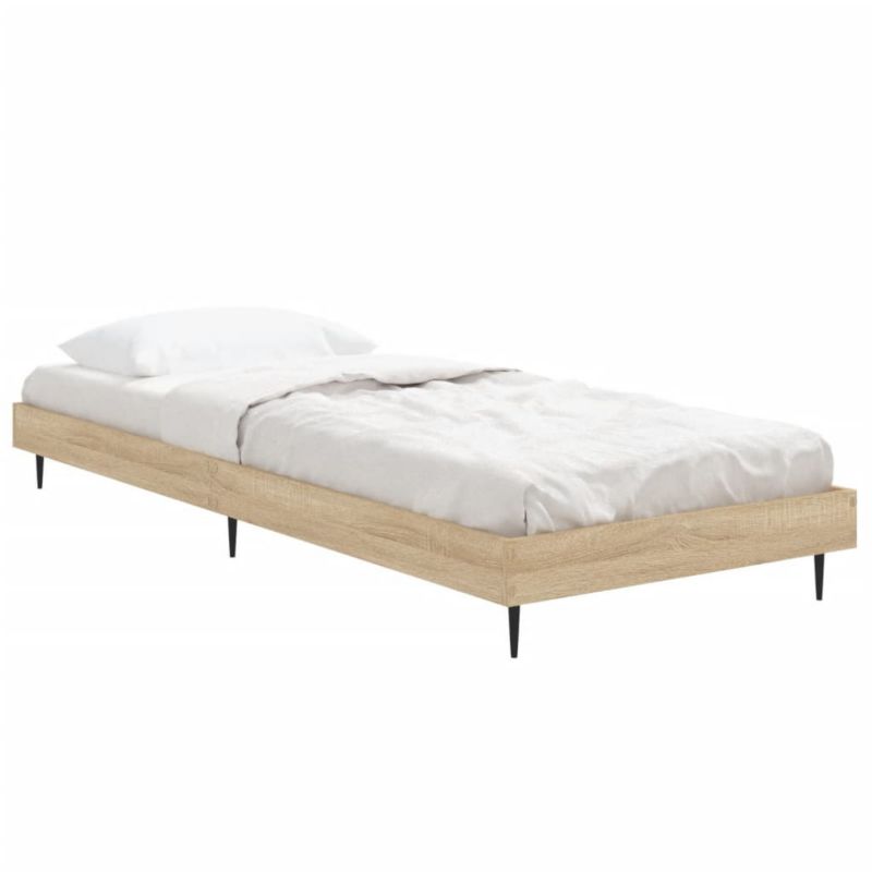 Łóżko metalowe WaszeMeble 75x190 cm brązowe WM-832312 1 szt.