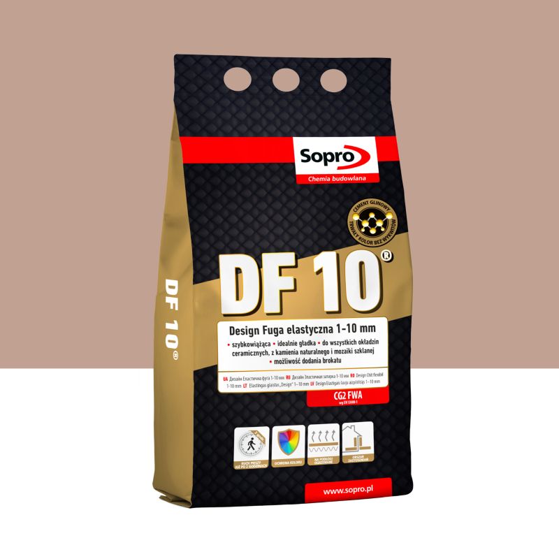 Fuga elastyczna Sopro DF10 karmelowa 38 4 kg