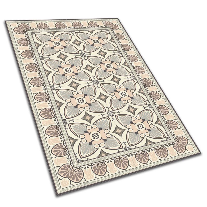 Dywan Tarasowy Tulup 140x210 cm Na Taras I Balkon Vintage pawie pióra 1 szt.