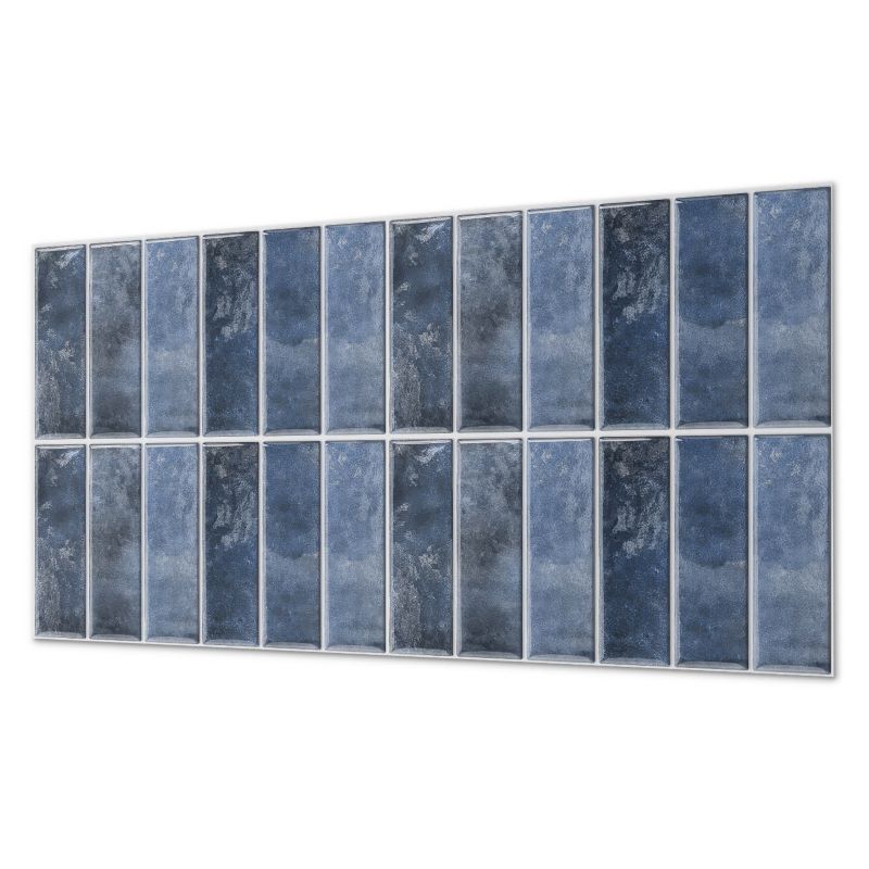 Okładzina Ścienna Z Grafiką PCV ArtPrintCave 120x60 cm Pionowe modne płytki 1 szt.