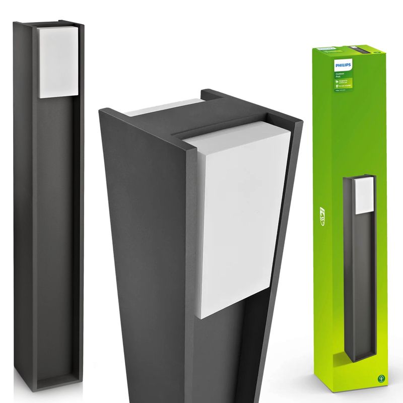 Lampa Ogrodowa Bridge Philips Zewnętrzna Słupek 80cm E27 IP44 1 szt.