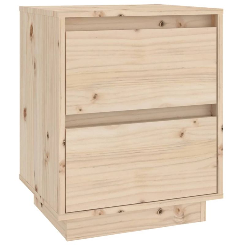 Szafka nocna WaszeMeble sosnowa brązowa WM-813315 1 szt.