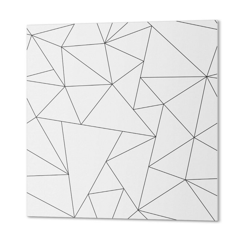 Winylowe Kafelki Samoprzylepne ArtPrintCave 30x30 cm Abstrakcyjny wzór trójkątów 9 szt.
