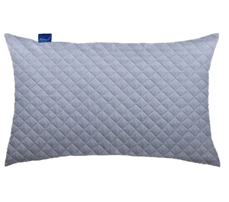 Poduszka KAM-POL mikrofibra pik szara jasna 550x550 mm 1 szt.