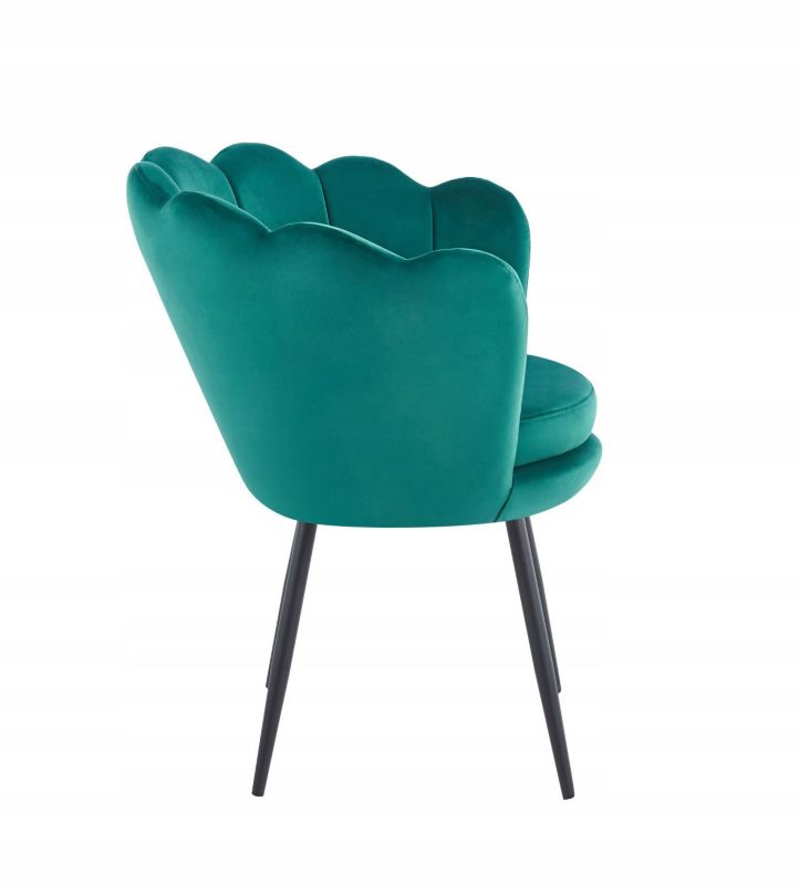 Fotel FURNITEX FR1-FX zielony, czarny 1-osobowy 1 szt.