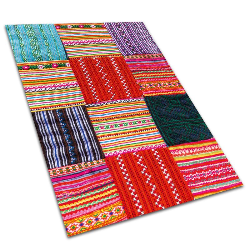 Dywan Zewnętrzny Tulup 100x150 cm Odporny Na Warunki Atmosferyczne Turecki patchwork 1 szt.