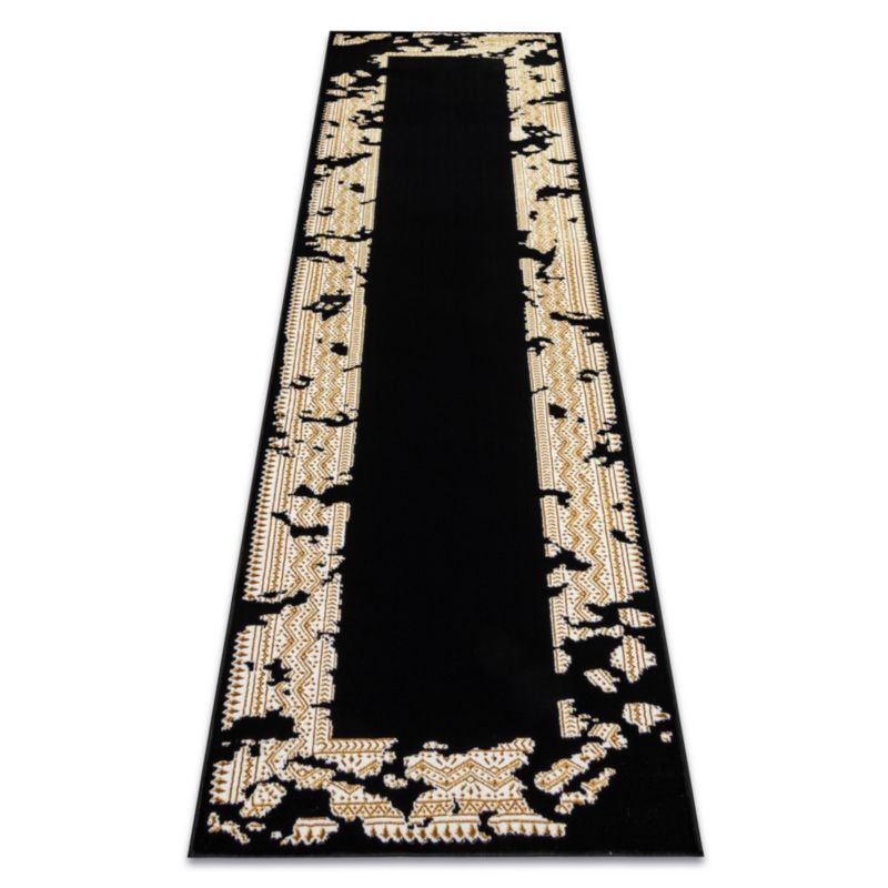 Chodnik Allure RugsX 70x200 cm czarny AN606 1 szt.