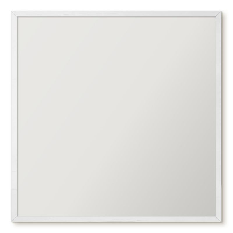 Tablica Magnetyczna Wielofunkcyjna Ścienna Tulup 50x50 cm Różowy kamienny - Biała rama Do salonu, sypialni 1 szt.