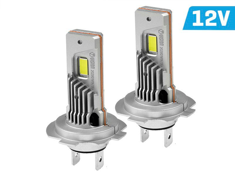 Żarówki, VISION, LED retrofit H7/H18 HL 12V 35W 4200 lm 6000K, CANBUS, 2 szt.
