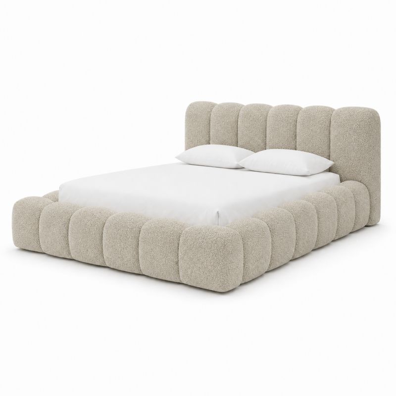 Łóżko SOFELLO tapicerowane Bubi 180x200 metalowy stelaż quelle 05 1szt.