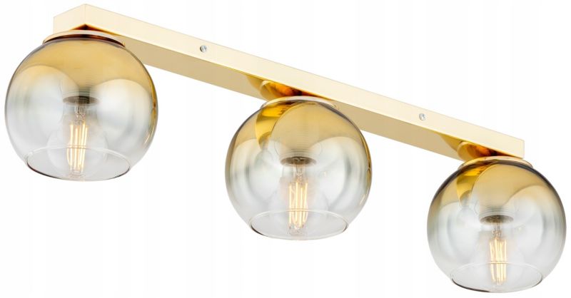 Lampa Sufitowa Elko-Lighting Listwa 3-Punktowa Żyrandol E27 Ombre 1 szt