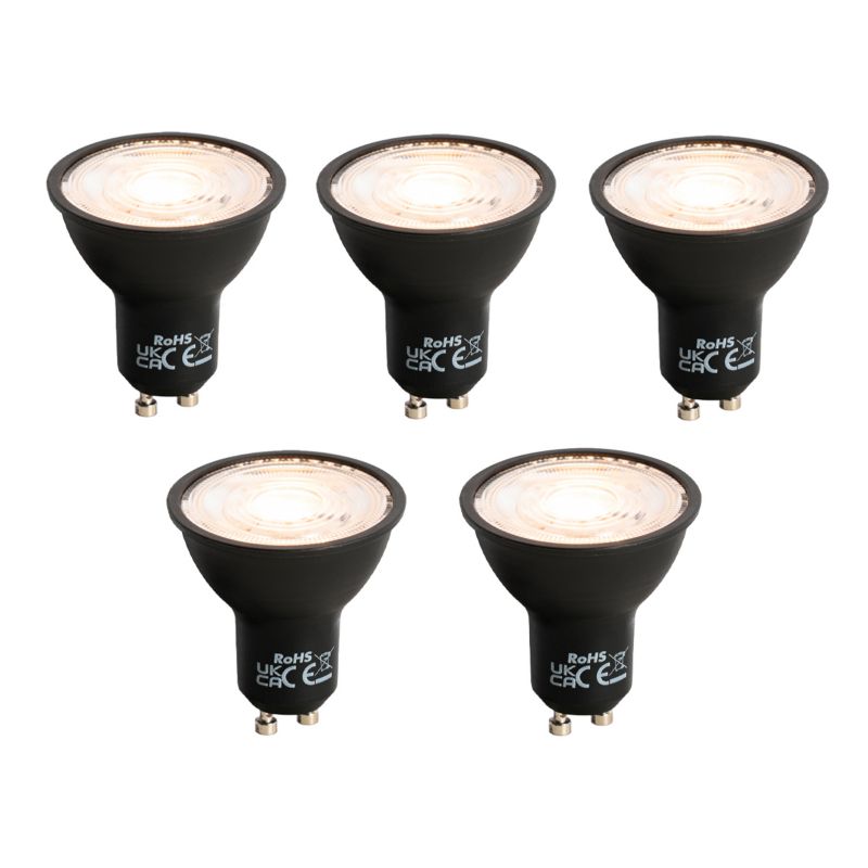 50 MM Luedd 2700k ciepła biel 500LM 6W zestaw 5 5 szt.