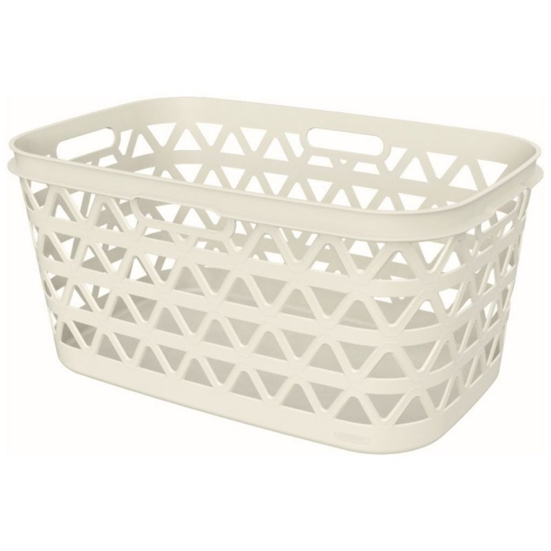 Kosz na pranie CURVER OCEANA kremowy 45L 57,1x37,1x27,1 cm 1 szt.