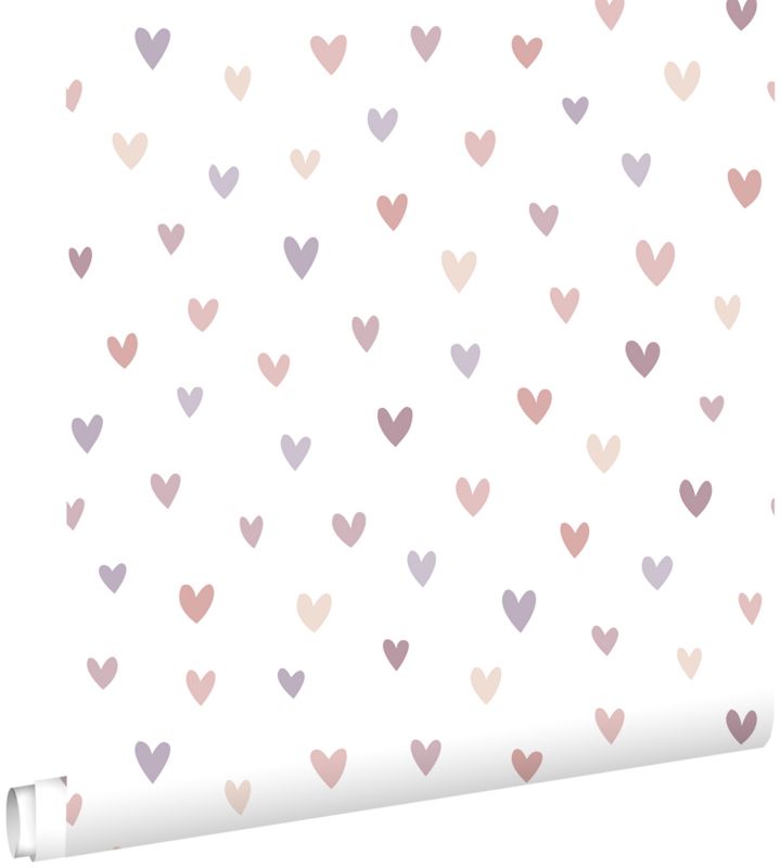 Tapeta ESTAhome kiery terakotaIliliowo fioletowym 53 cm x 10.05 m - 1 rol.