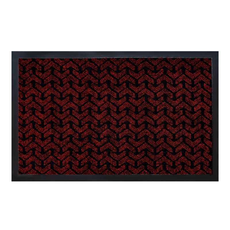 Wycieraczka RugsX 40x60 cm czerwony DU05 1 szt.