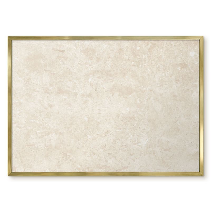 Tablica Do Magnesów Tulup 70x50 cm Kremowa elegancja - Złota rama Do salonu, sypialni 1 szt.