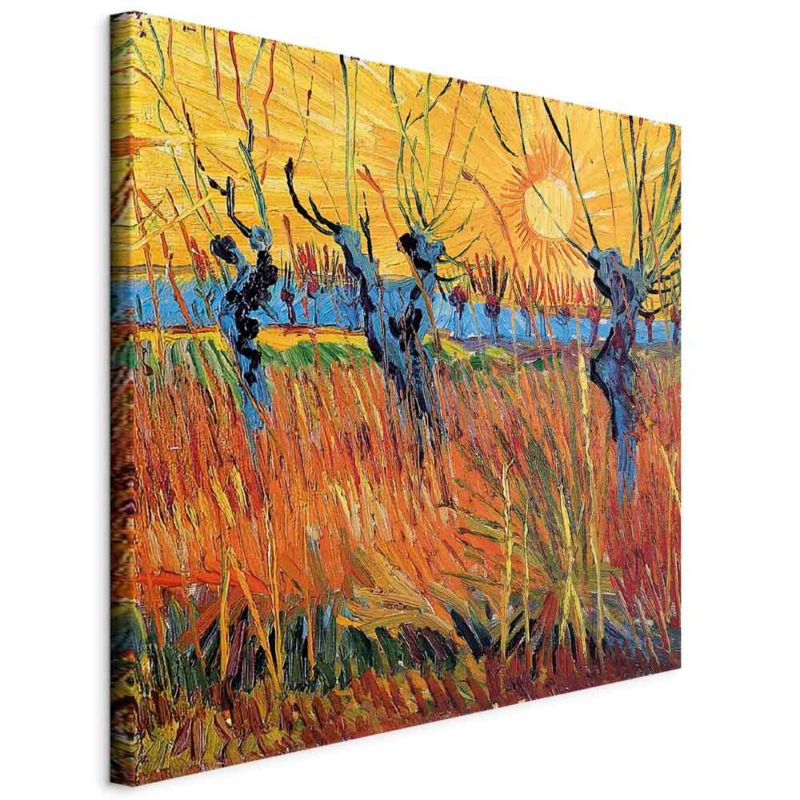 Obraz Artgeist Wierzby 40 x 40 cm płótno włoskie 1 szt