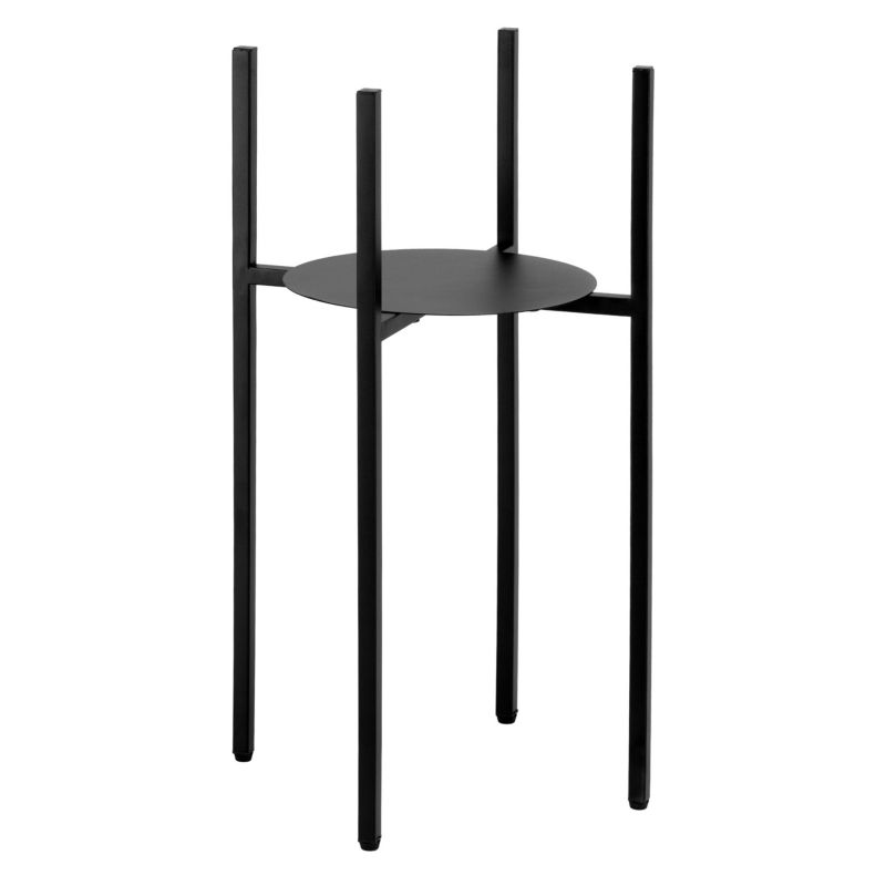 Kwietnik stojący stojak półki na kwiaty rośliny LoftInspired Torre 60cm czarny 1szt