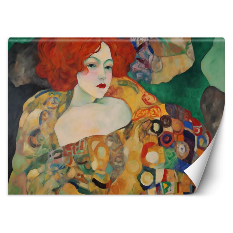 Fototapeta Feeby Rudowłosa kobieta - G. Klimt 450x315 1 szt