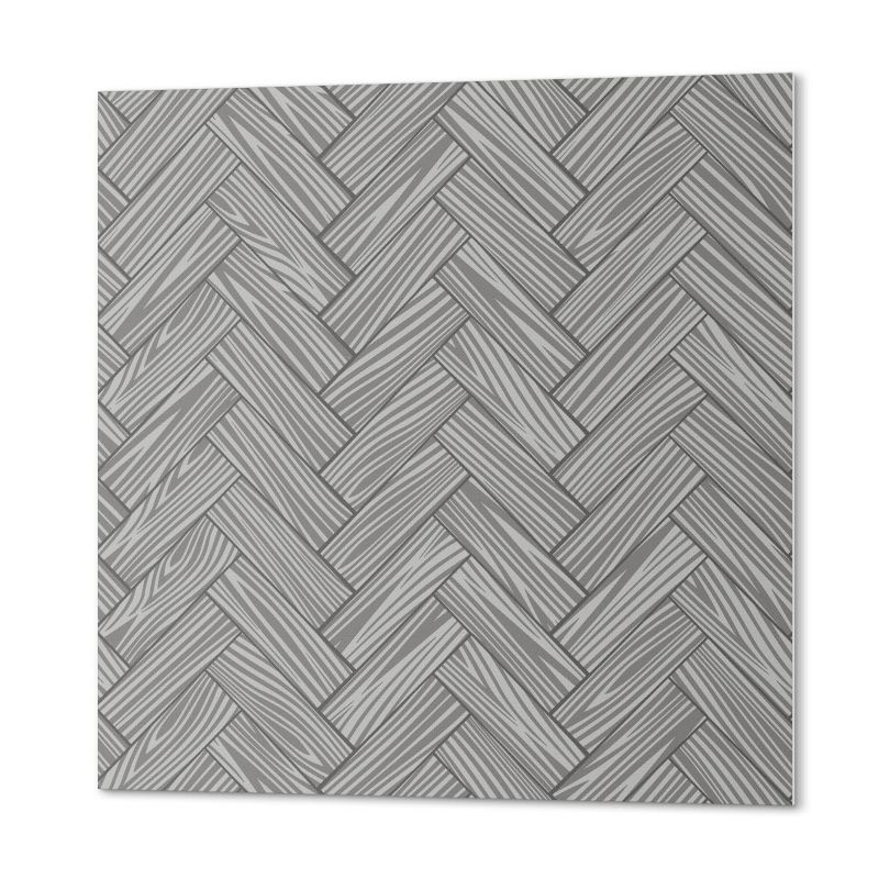 Paczka Kafelków Winylowych PCV ArtPrintCave 30x30 cm Wzór warkoczowy drewna 9 szt.