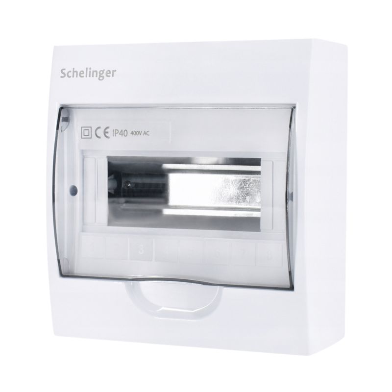 Rozdzielnica Natynkowa Schelinger Bemko Ip40 Zaciski 8N+8Pe 1X8P 1szt.