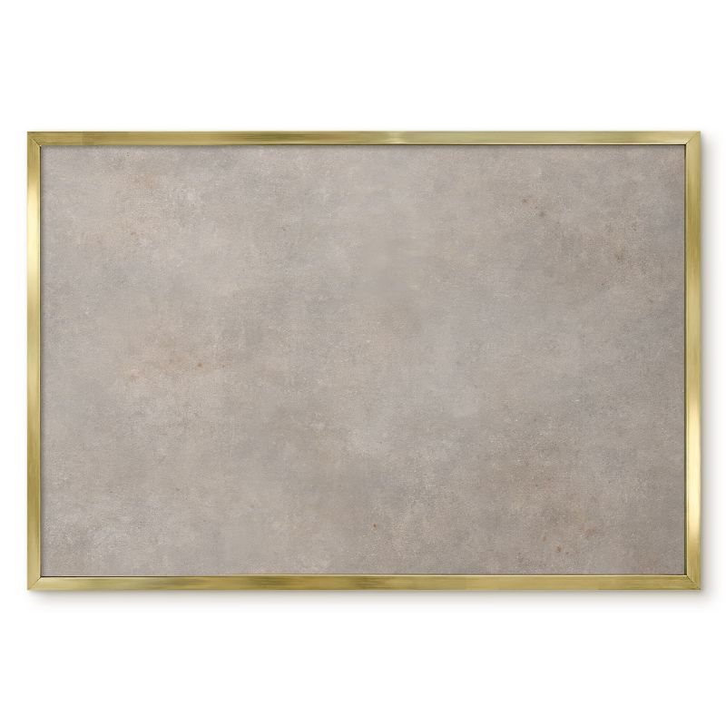 Magnetyczna Tablica Ścienna Tulup 60x40 cm Neutralna elegancja - Złota rama Do salonu, biura 1 szt.