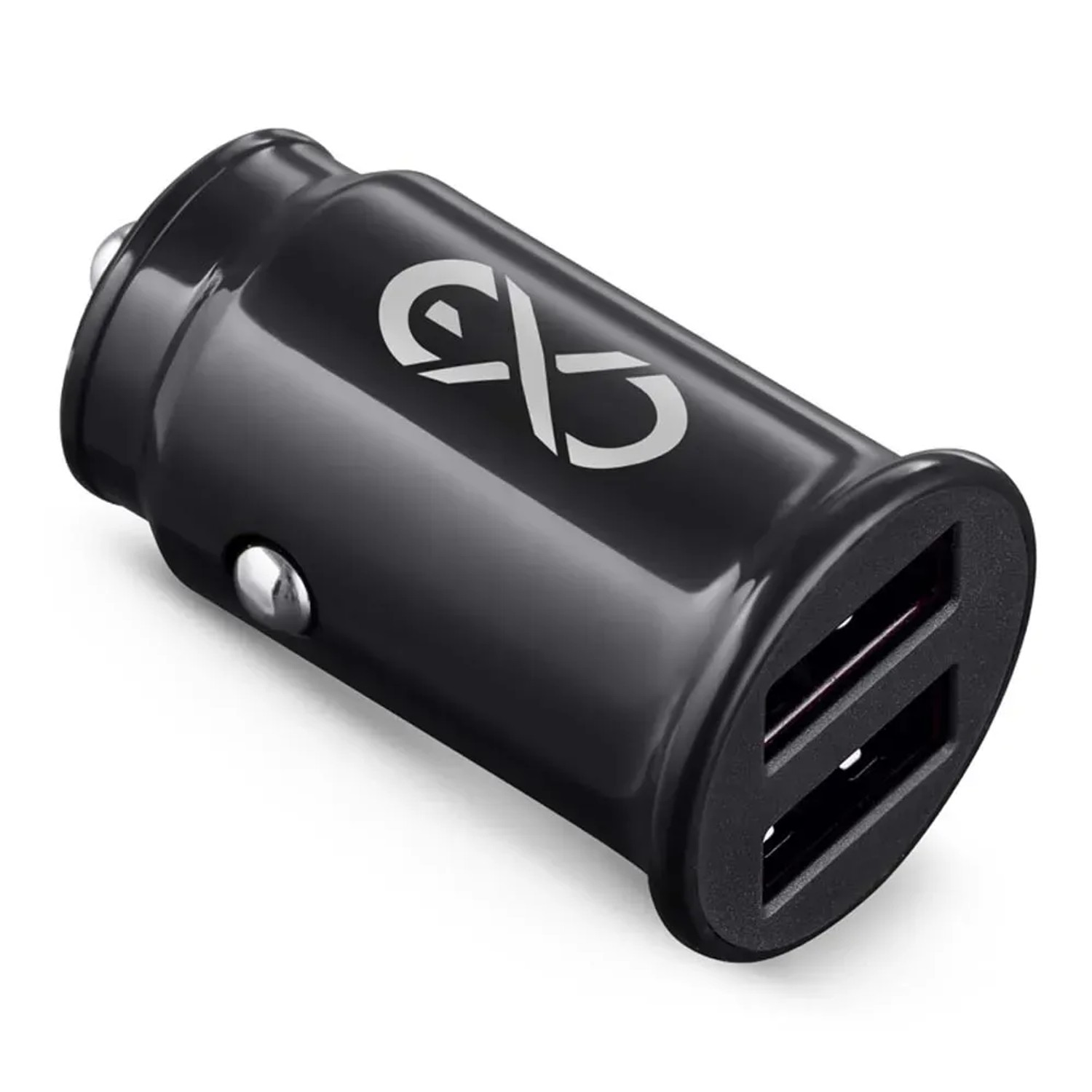 Ładowarka samochodowa CUTE 2xUSB czarna