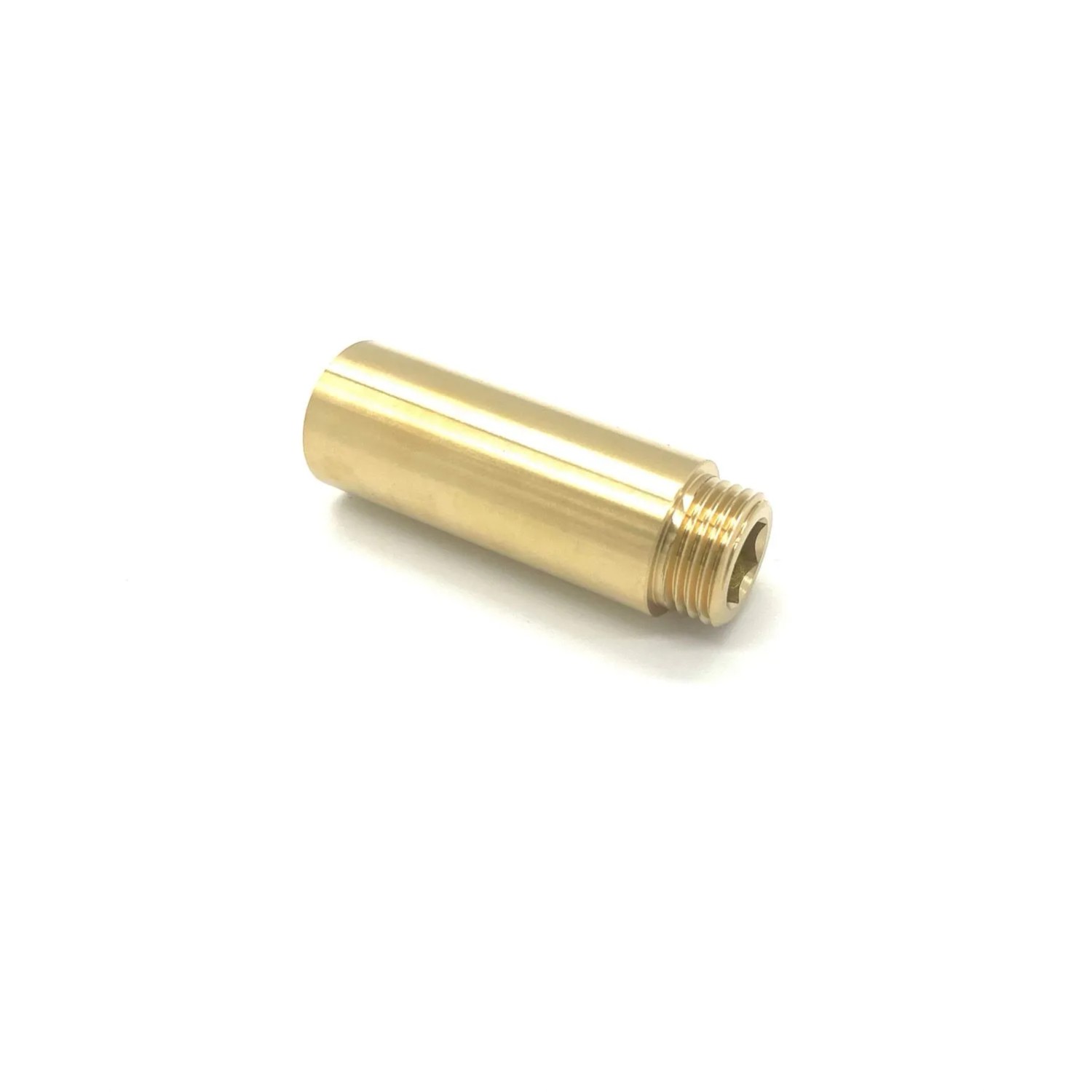 Fluvius Przedłużka 1/2 60mm mosiądz