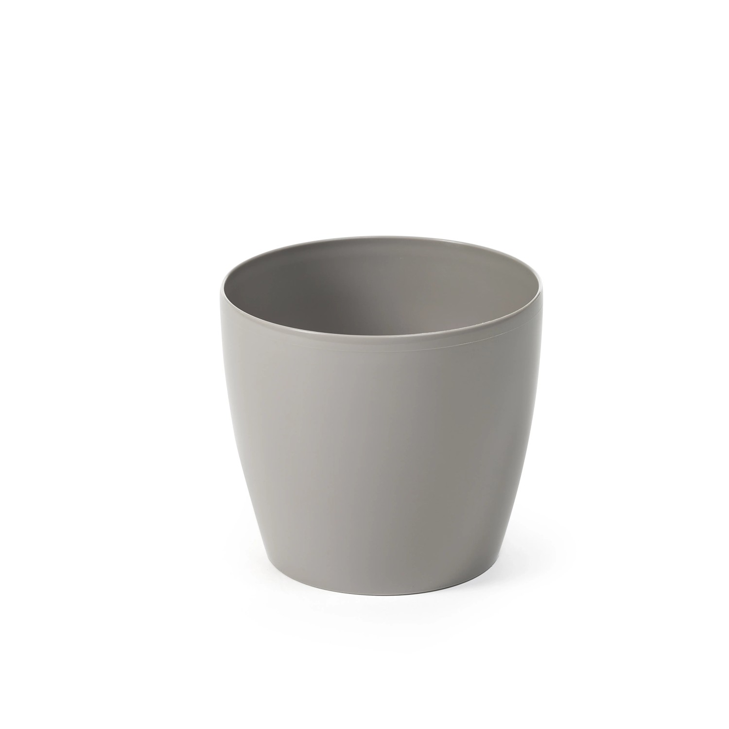 Osłonka plastikowa Magnolia taupe - śr. 21 cm