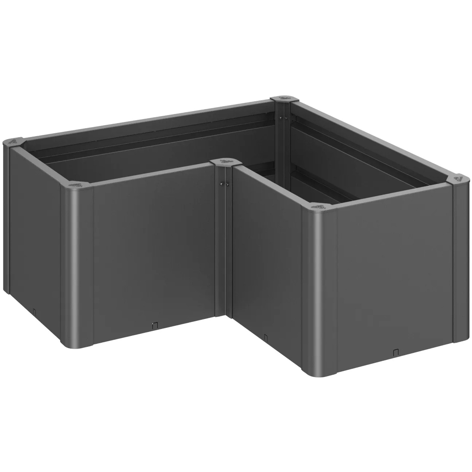 Biohort Kwietnik Belvedere Mini, L100, ciemnoszary metalik