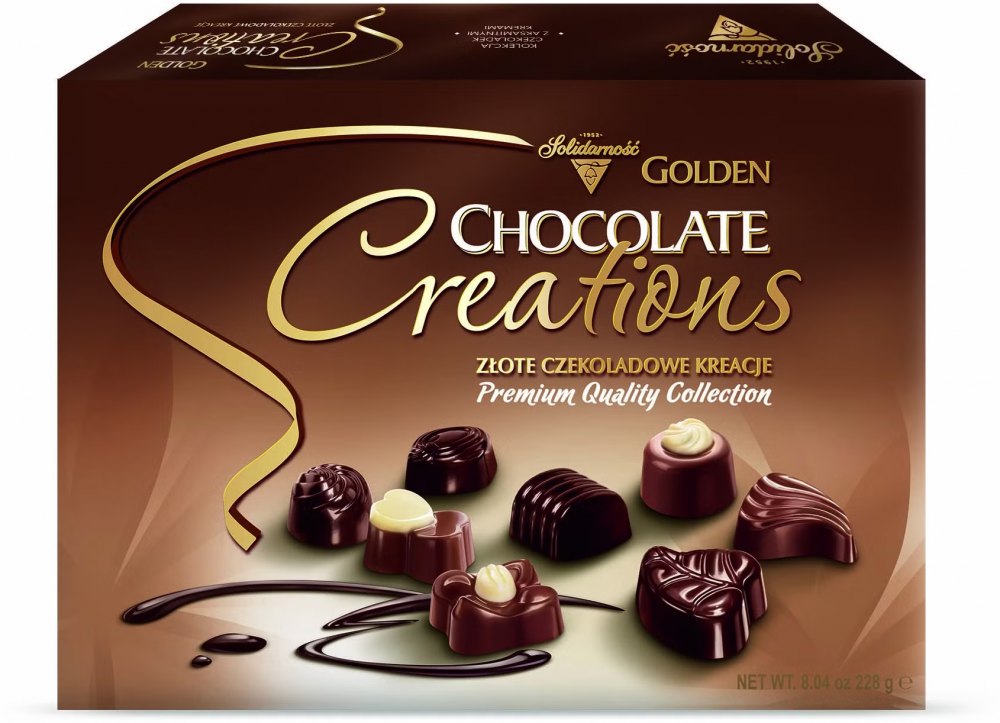 Bombonierka Solidarność Chocolate Creations, 228g