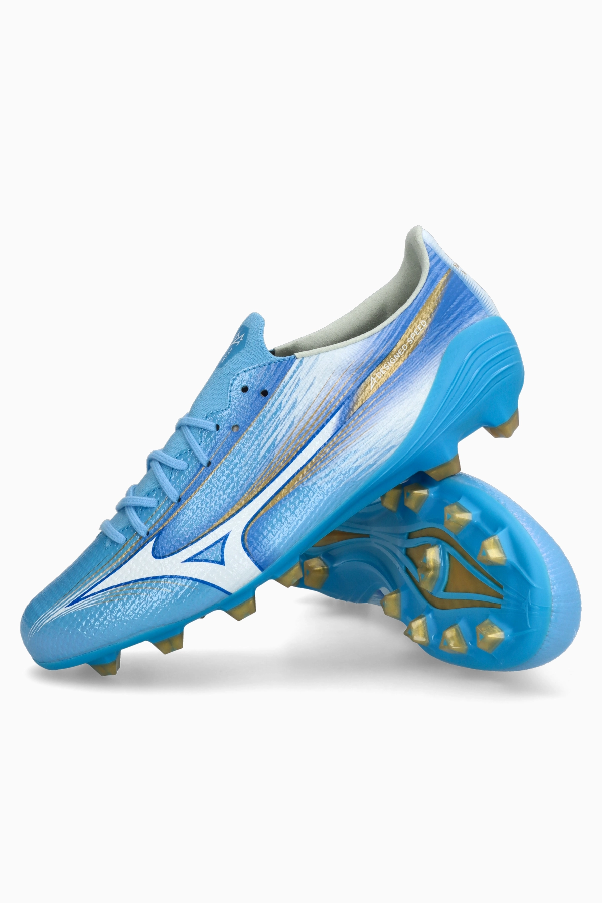 Korki Mizuno Alpha III Japan FG - Niebieski