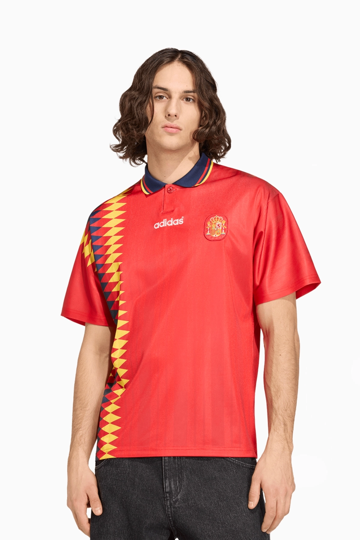Koszulka Reprezentacji Hiszpanii adidas 1994 Domowa - Czerwony