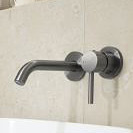 KFA Armatura Moza Gun Metal Grey bateria umywalkowa podtynkowa grafit 5039-810-61