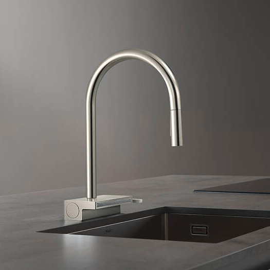 Hansgrohe Aquno Select M81 bateria kuchenna stojąca stalowa 73837800