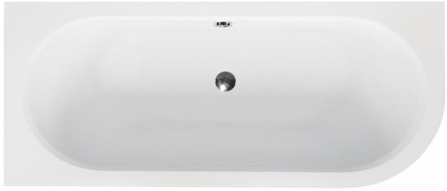 Besco Avita wanna narożna Slim 169x75 cm lewa biała #WAV-170-NLS