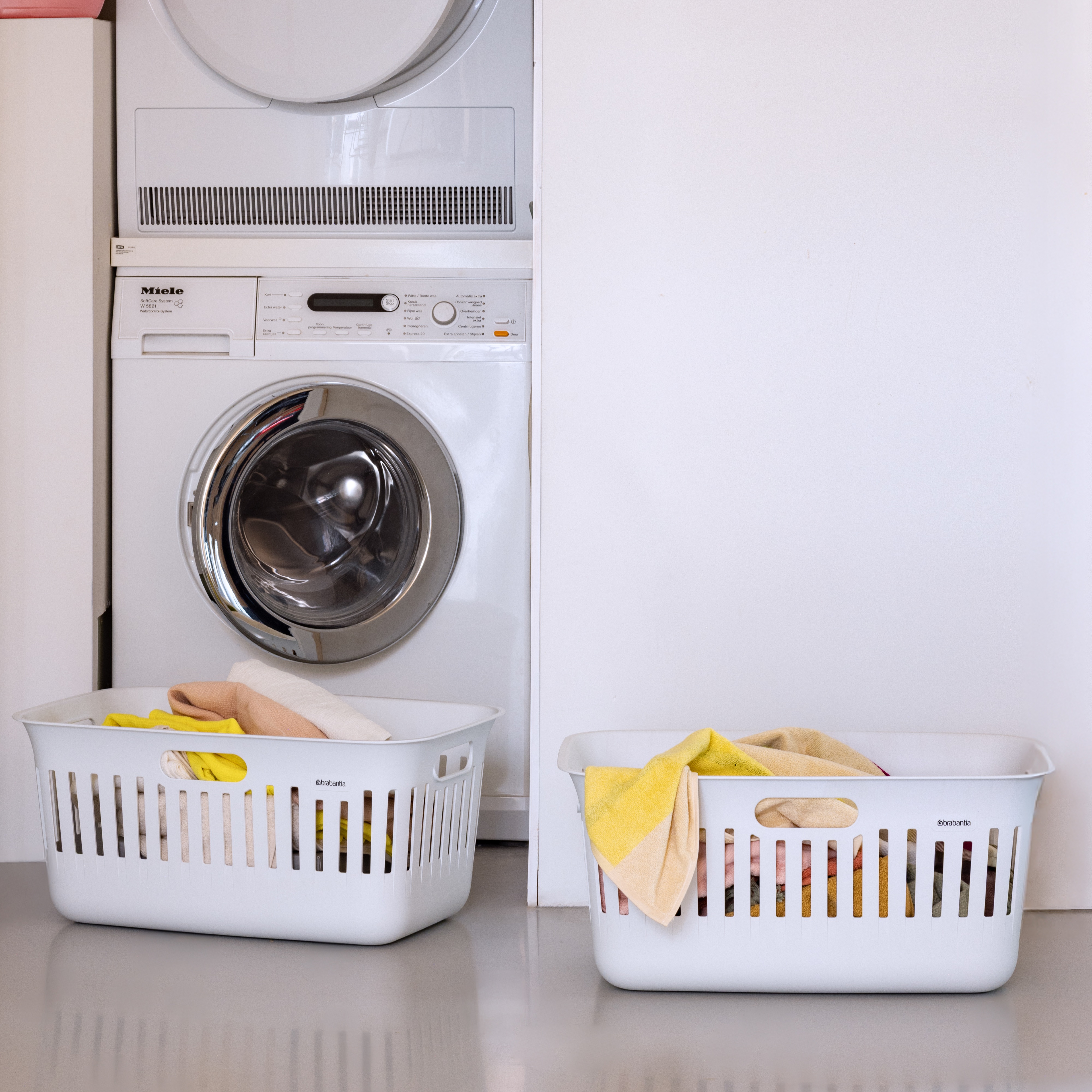Brabantia Collect-It kosz na bieliznę i pranie 40 l (2 szt) biały 247828