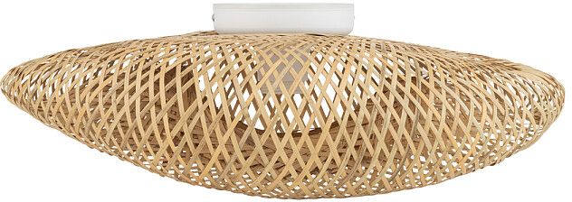 Nowodvorski Lighting Havana lampa podsufitowa 1x25 W biała-drewno 11171