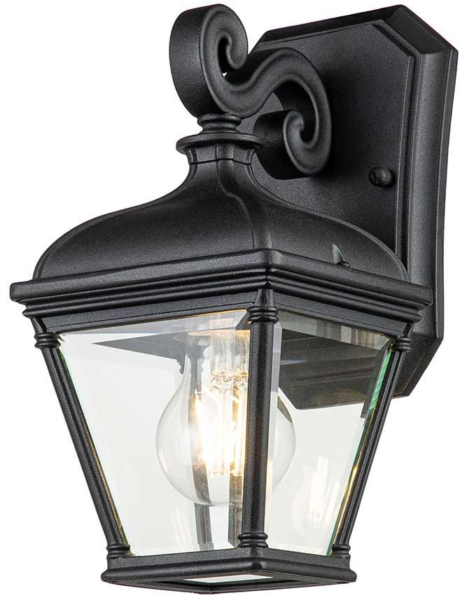 Elstead Lighting Bayview kinkiet zewnętrzny 1x60 W czarny BAYVIEW-2S-BK