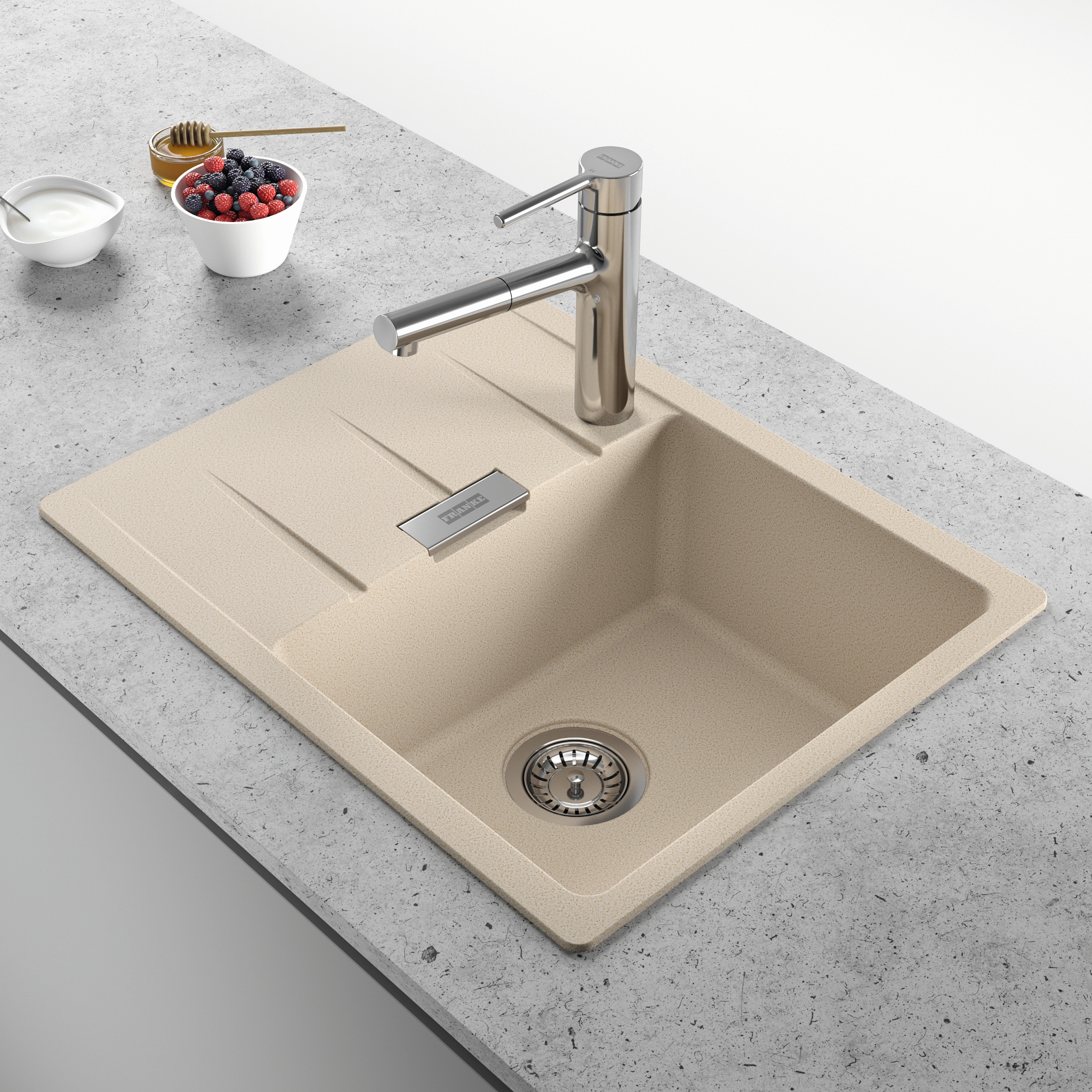 Franke Centro CNG 611-62 GSC zlewozmywak 62x50 cm Fragranite beżowy 114.0687.314