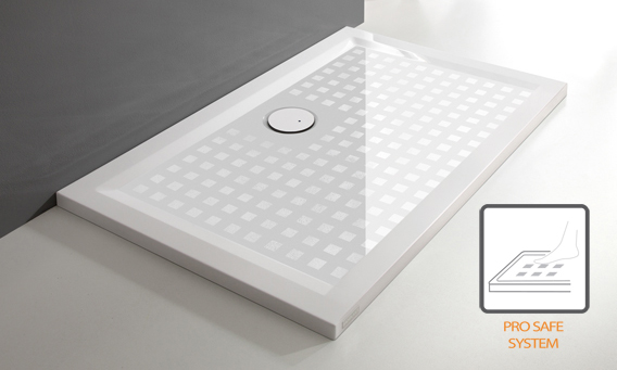 Sanplast Space Mineral brodzik 75x160 cm prostokątny B-M/SPACE Pro Pro Safe System biały 645-290-0290-01-002