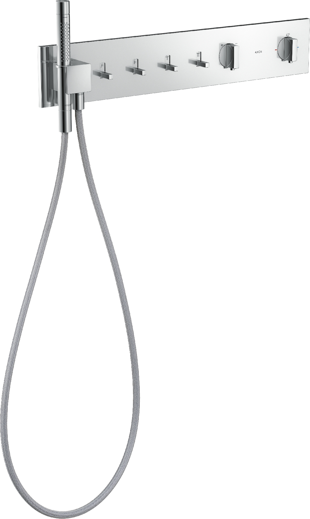 Axor ShowerComposition bateria wannowo-prysznicowa podtynkowa termostatyczna chrom 12573000