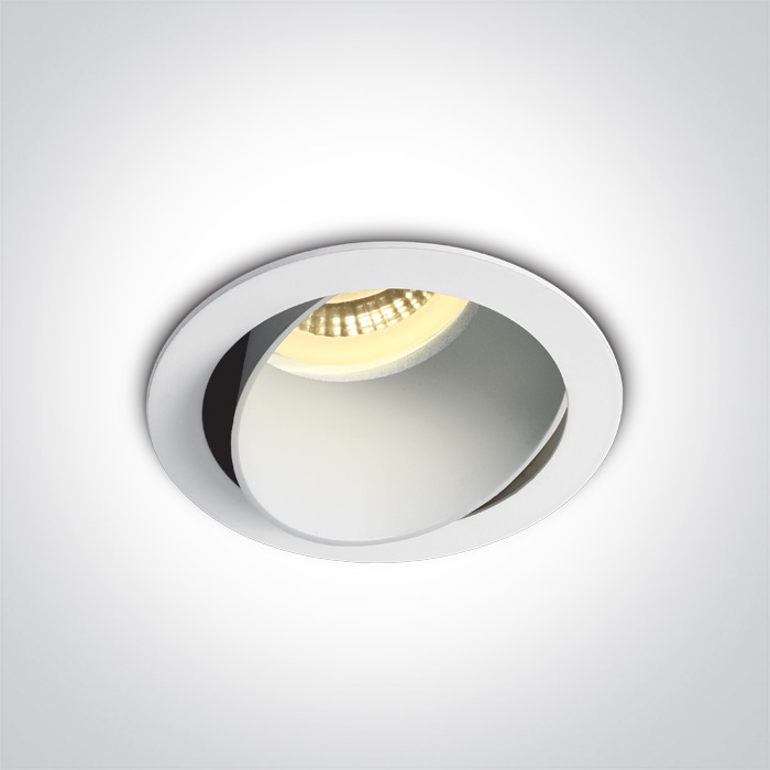 Darmowa Dostawa - Lampa do zabudowy 1x10 W biały One Light Vitali 11105MWW
