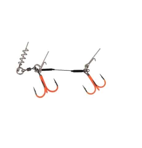 Mikado Dozbrojka Tytanowa Jaws Double Evo UV 2/0 30kg