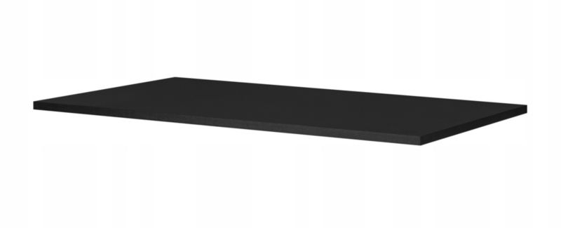 Blat łazienkowy Furnidea 140 cm czarny mat płyta laminowana 1 szt.